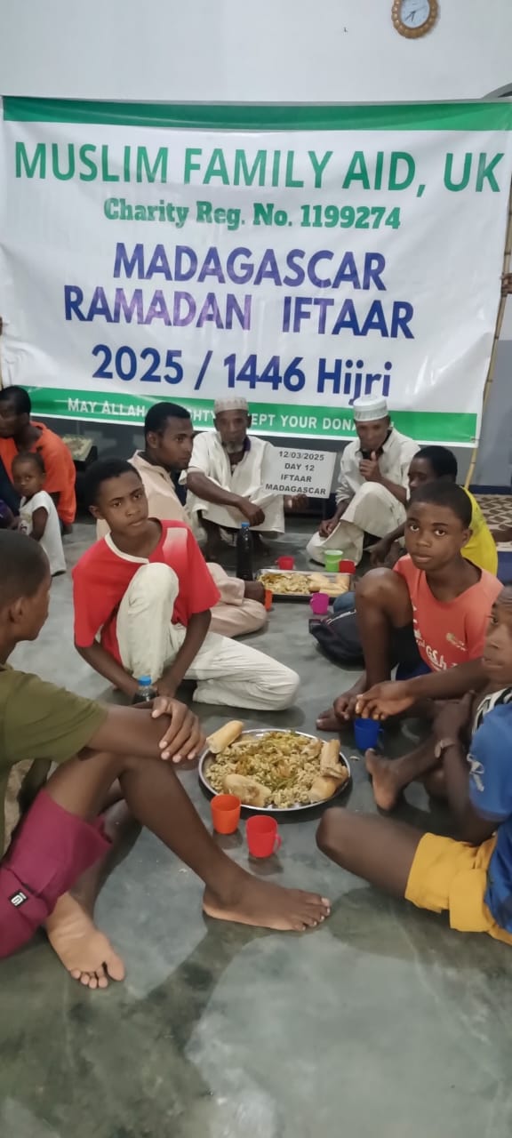 Muslim Family Aid work in the field